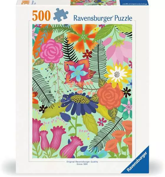 Ravensberger Matratzen Puzzle 500 Teile - Flowerjungle Bis zu 50% Rabatt