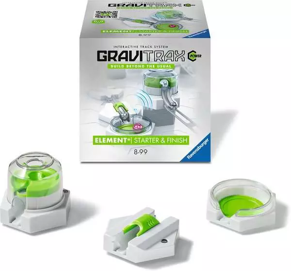 Ravensberger Matratzen GraviTrax POWER Element Starter & Finish - Kugelbahn-Erweiterung für Kinder ab 8 Jahren Nur für heute