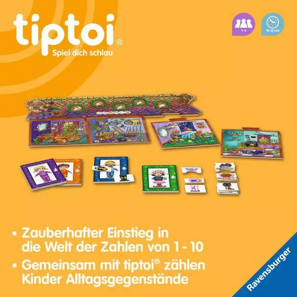Ravensberger Matratzen tiptoi® Zahlen-Hexe - Lernspiel ab 3 Jahren Super Rabatt