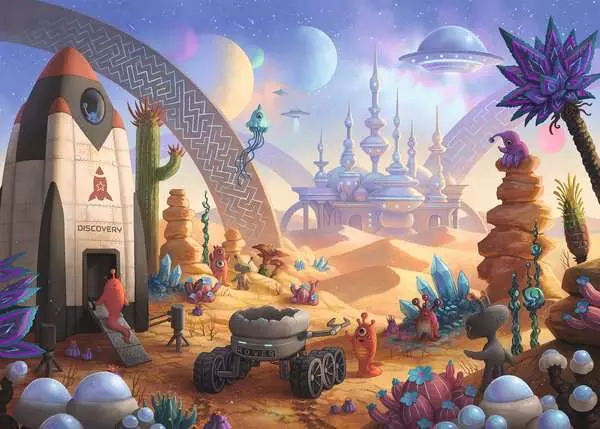 Ravensberger Matratzen Kinderpuzzle ab 9 Jahren - Die Weltraummission - 368 Teile Clearance-Verkauf