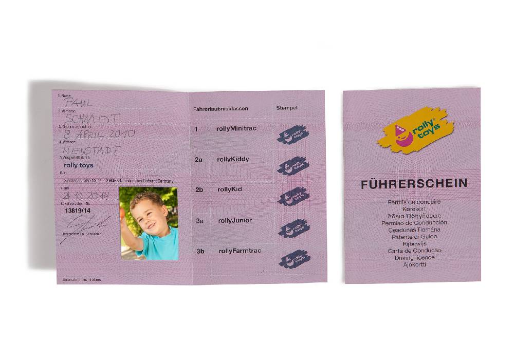 ﻿Rolly Toys rollyDriving licence Jubiläumsangebot