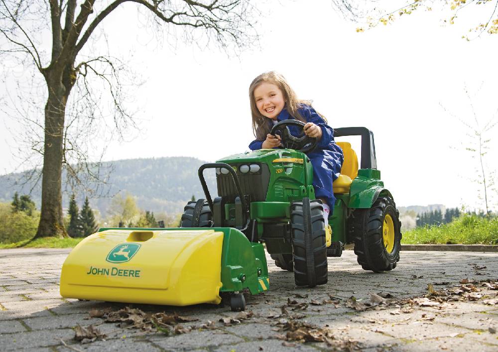 Rolly Toys rollyTrac Sweeper John Deere Kauf eins, bekomm eins gratis