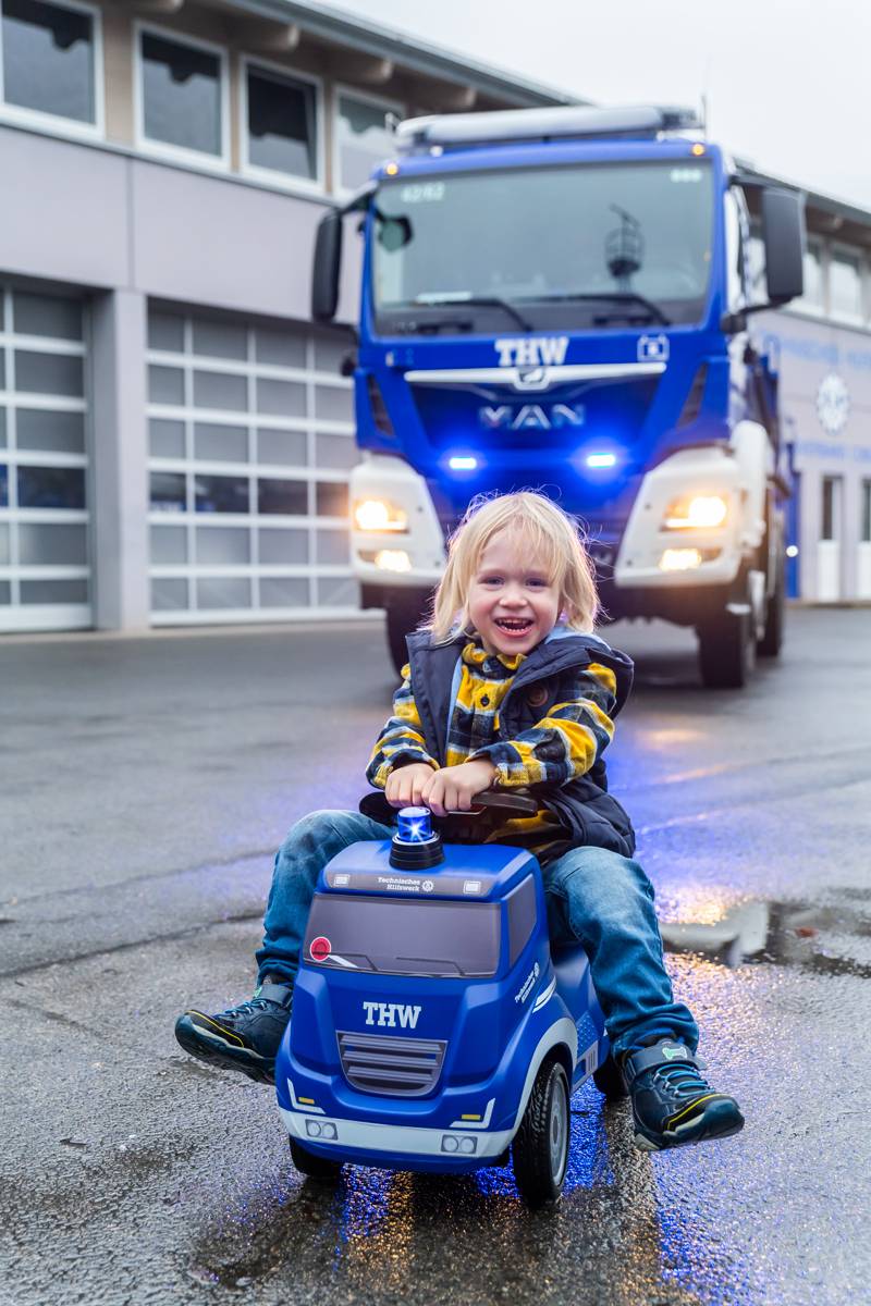 Rolly Toys FerbedoTruck THW Fabrikverkauf