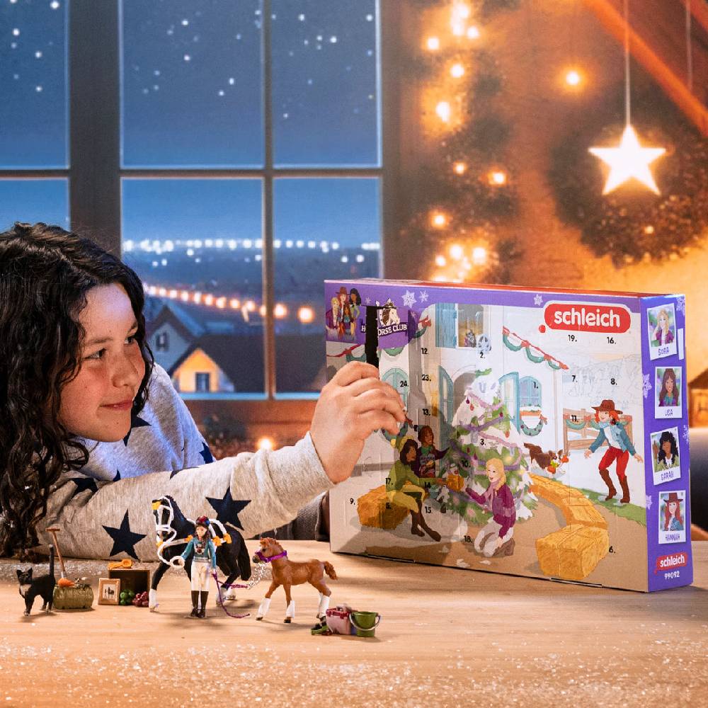 ﻿Schleich Adventskalender HORSE CLUB 2024 Jubiläumsangebot