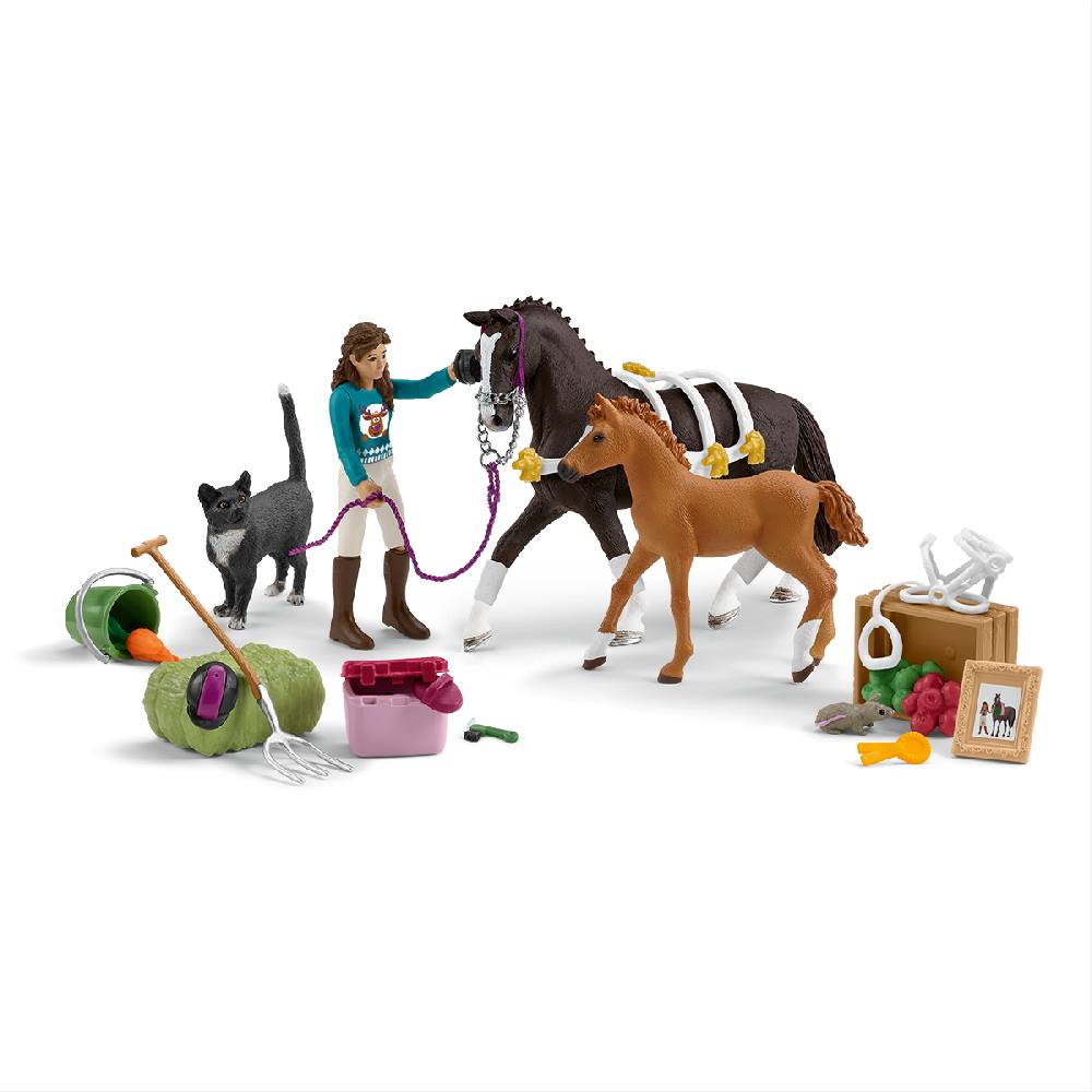 ﻿Schleich Adventskalender HORSE CLUB 2024 Jubiläumsangebot