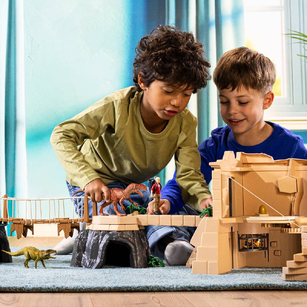 Schleich Dino Tempel-Eroberung Mega-Set Riesige Ersparnisse