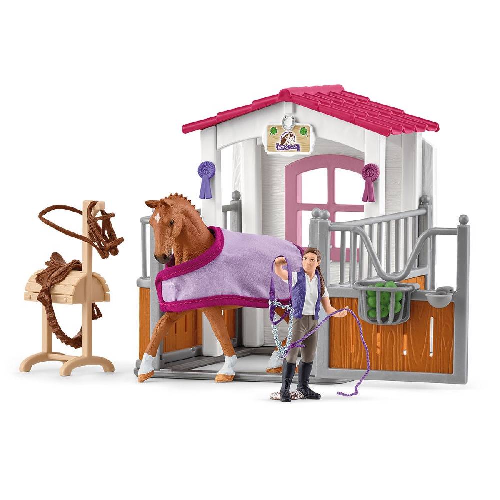 Schleich Waschplatz mit Pferdebox Vierteljährliche Förderung