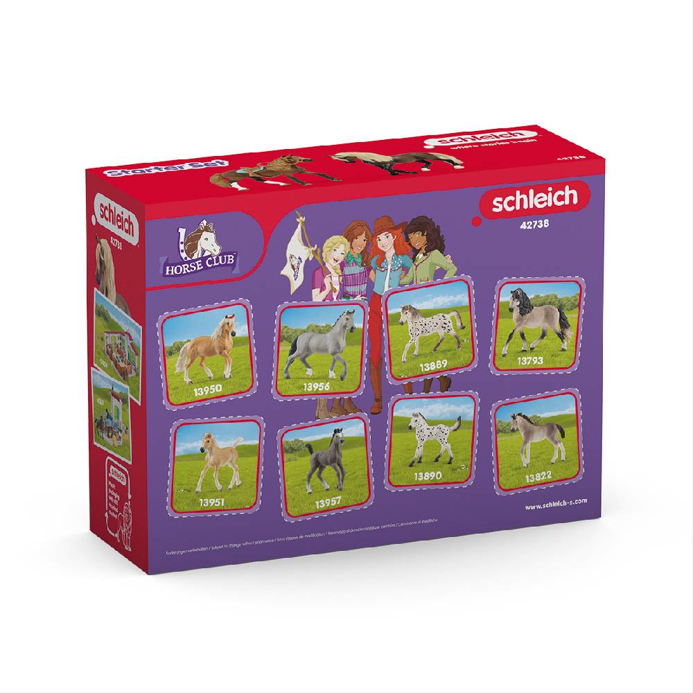 Schleich HORSE CLUB Paso Peruano Starter-Set Begrenzt auf 3 Tage