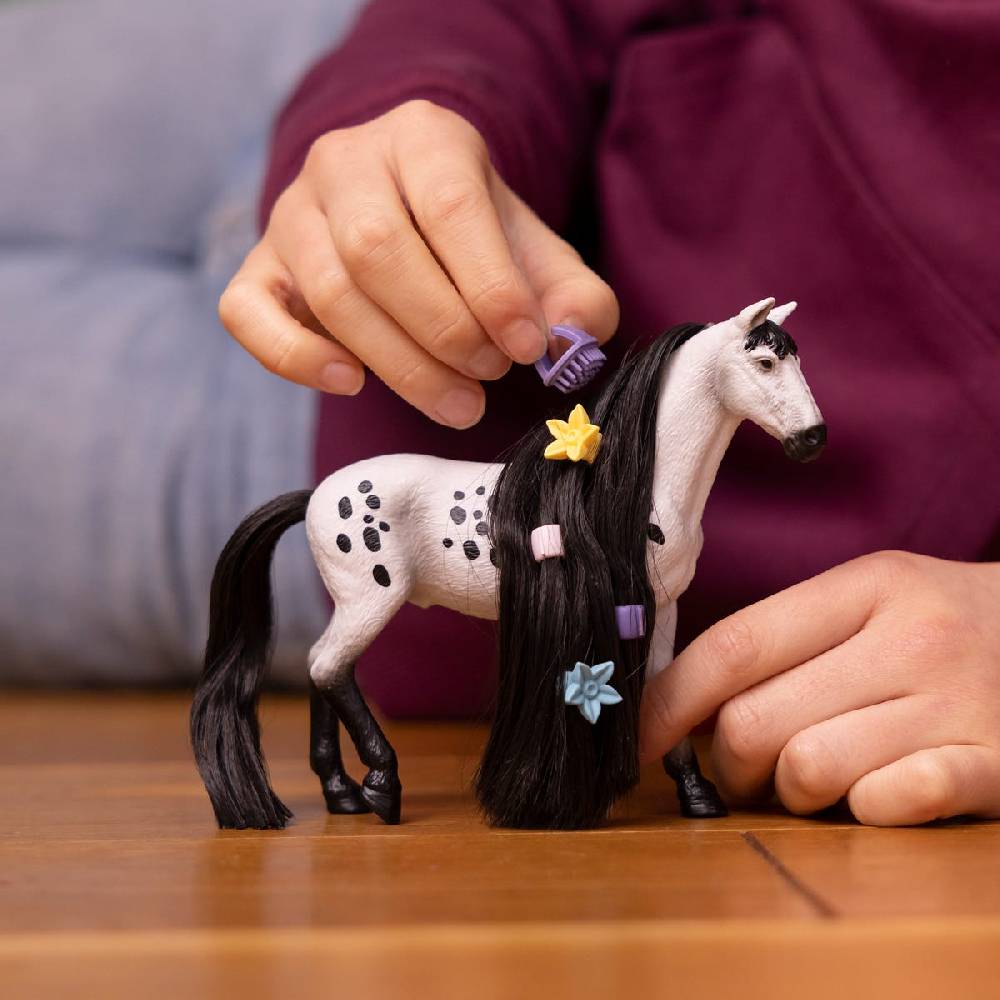 Schleich Beauty Horse Knabstrupper Hengst im Angebot