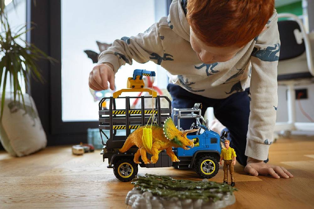 Schleich Dinosaurier Truck Mission Nur noch ein Tag übrig