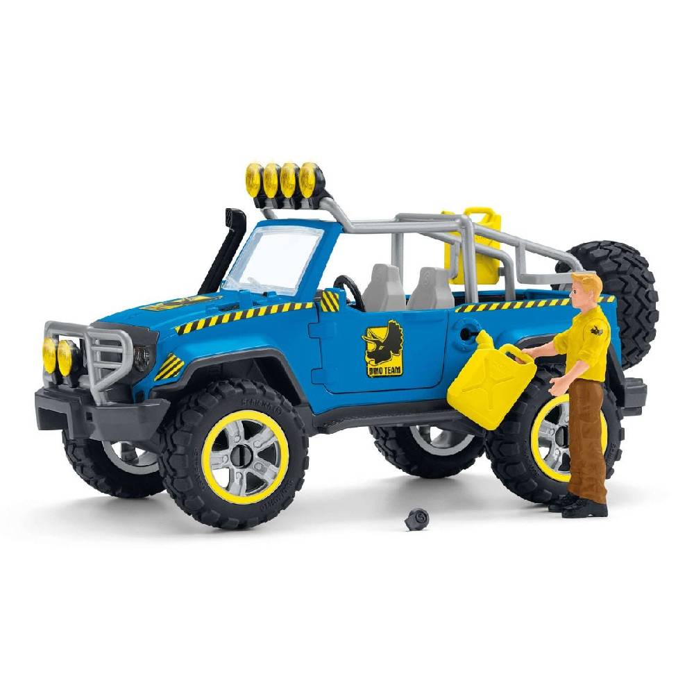 Schleich Geländewagen mit Dino-Außenposten Super Rabatt