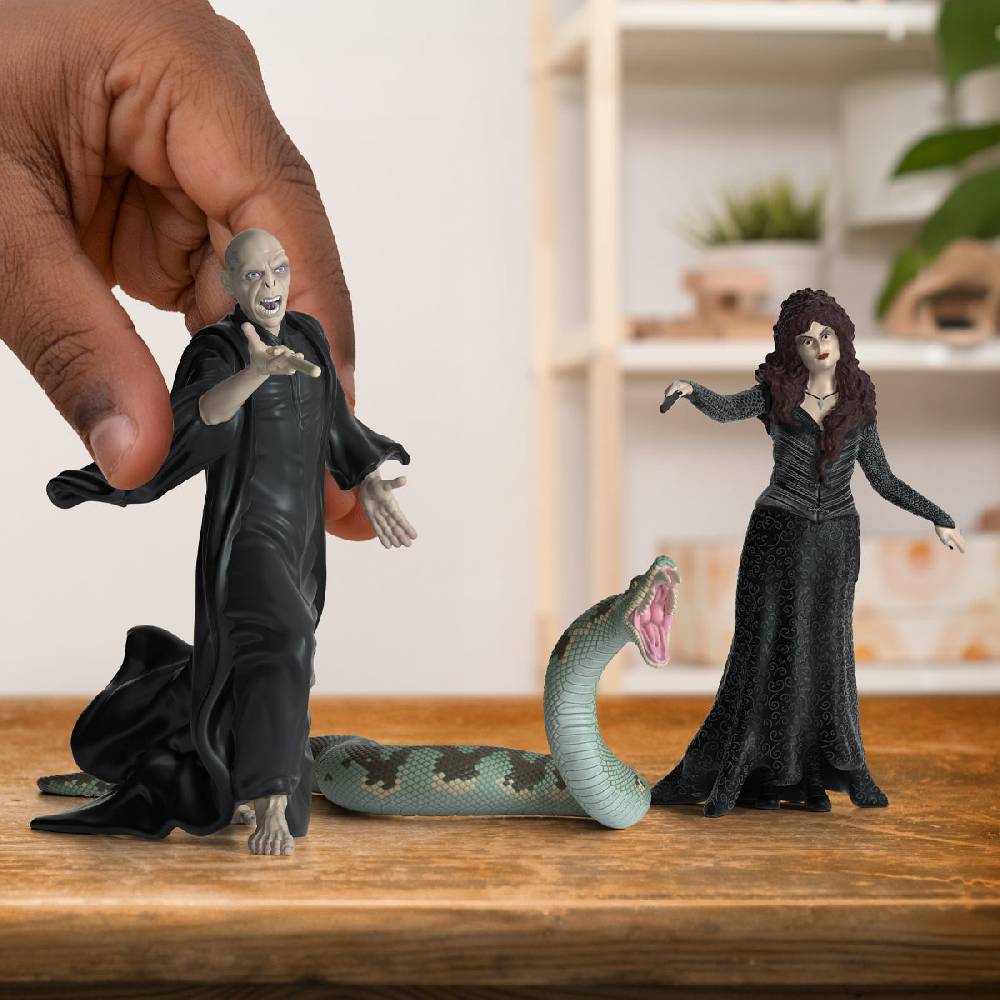 Schleich Voldemort with Nagini & Bellatrix Auslauf
