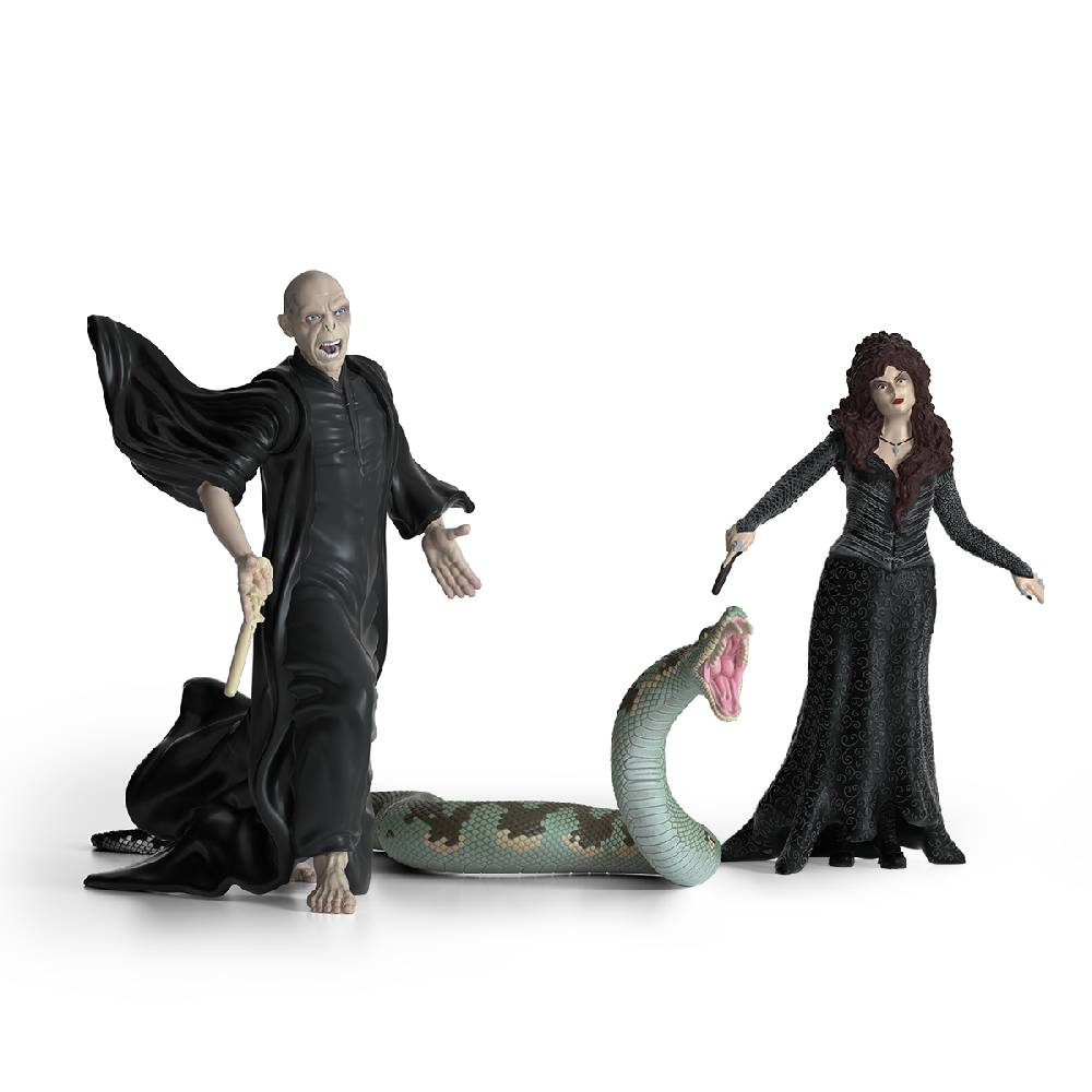 Schleich Voldemort with Nagini & Bellatrix Auslauf