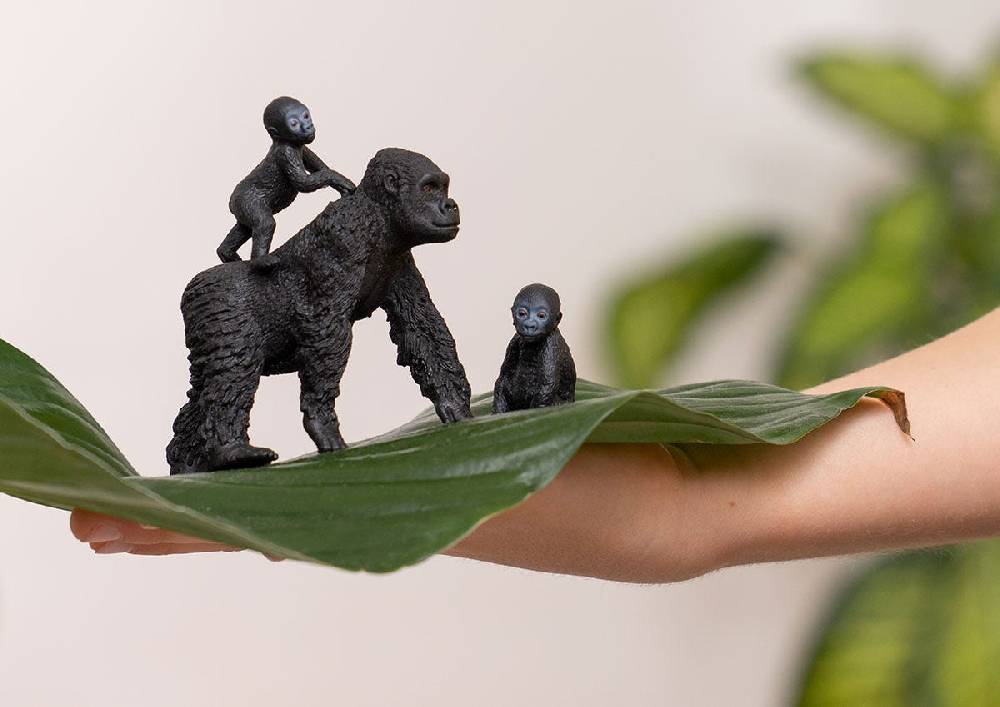 Schleich Flachland Gorilla Familie Exklusivangebot