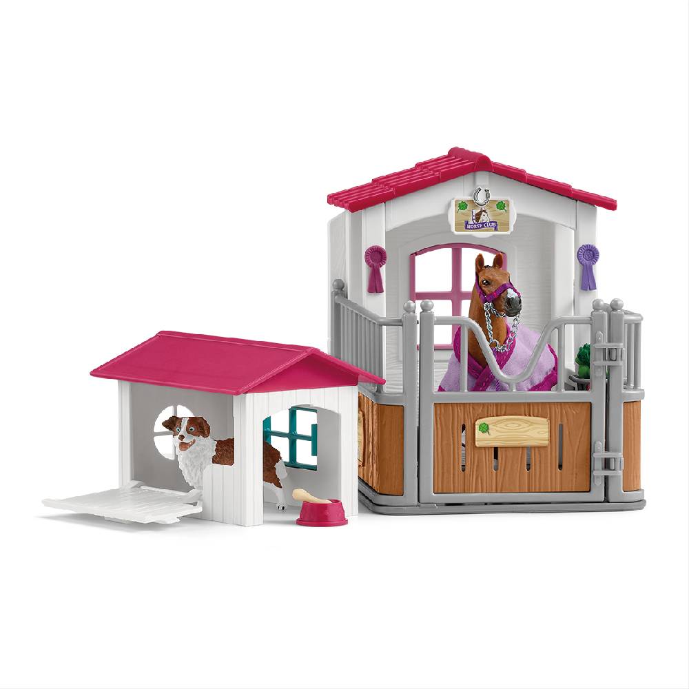 Schleich Pferdebox mit Hundehütte Vatertagsangebot