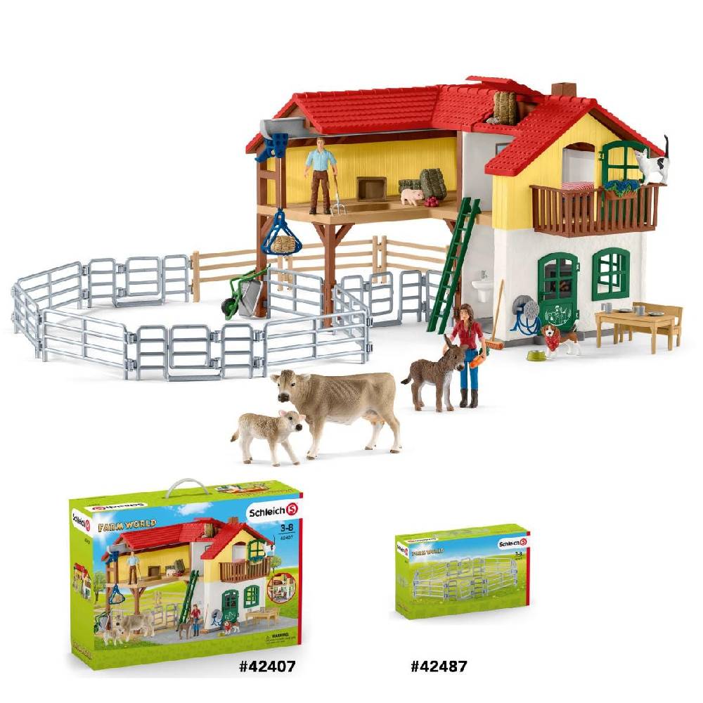 Schleich Weidezaun Große Rabatte