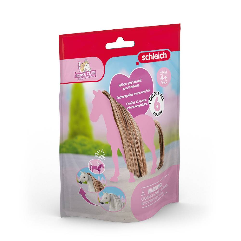 Schleich Haare Beauty Horses Brown-Gold Kostenlose Rückgabe