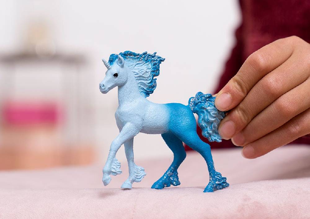 Schleich Elementa Wasserflammeneinhorn Fohlen 50% Rabatt für begrenzte Zeit