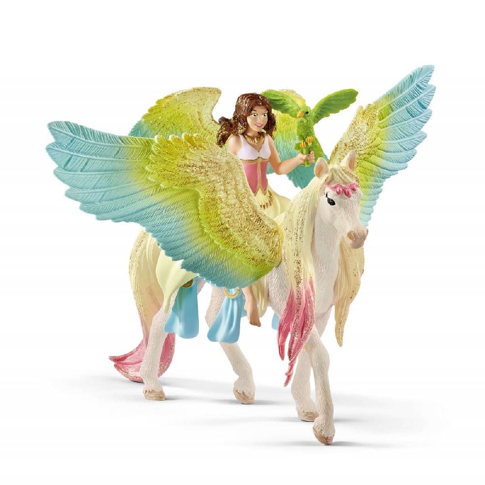 Schleich Surah mit Glitzer-Pegasus