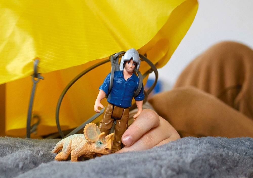 Schleich Dino Fallschirmrettung Sonderangebot