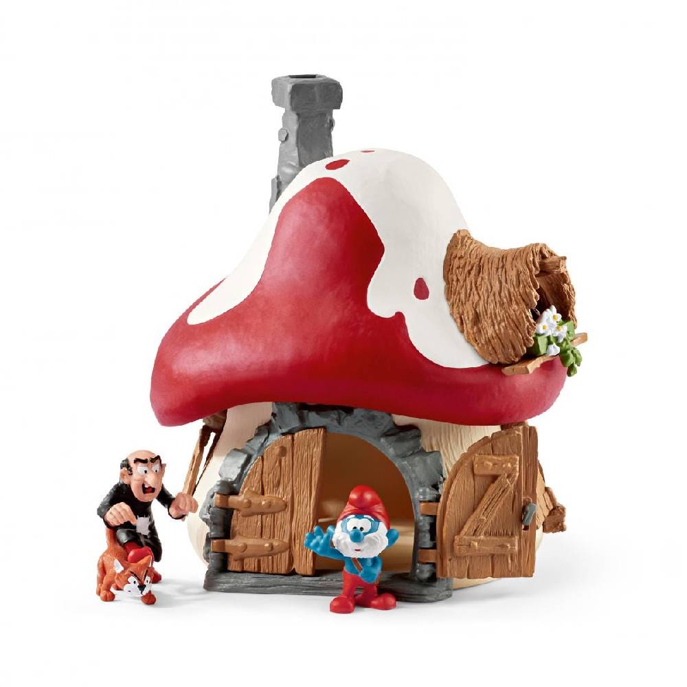 Schleich Schlumpf Haus mit 2 Figuren Weihnachtsangebot