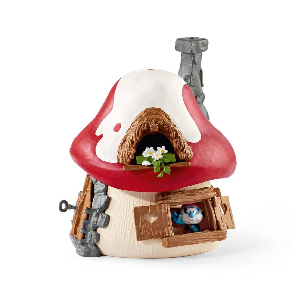 Schleich Schlumpf Haus mit 2 Figuren Weihnachtsangebot