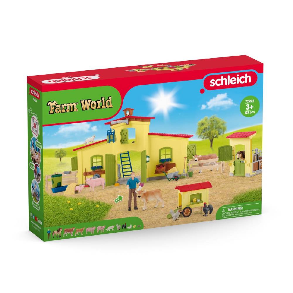 Schleich Farm mit Hühnerstall und Pferdestall Letzte 3 Tage