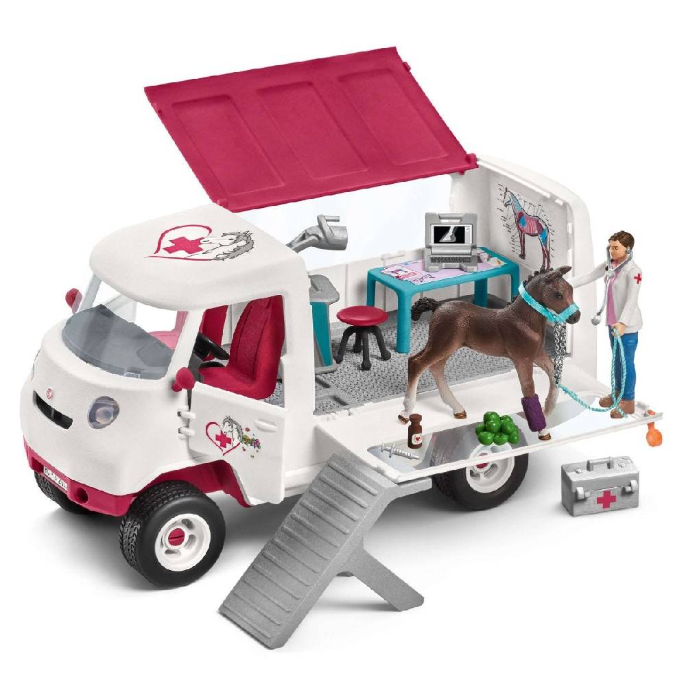 Schleich Tierarztbesuch im Stall Neueste Stile