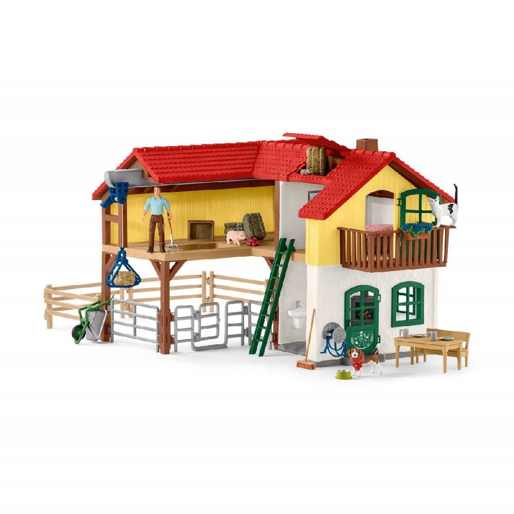 Schleich Bauernhaus mit Stall und Tieren Letzter Tag