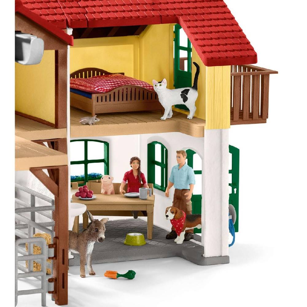 Schleich Bauernhaus mit Stall und Tieren Letzter Tag