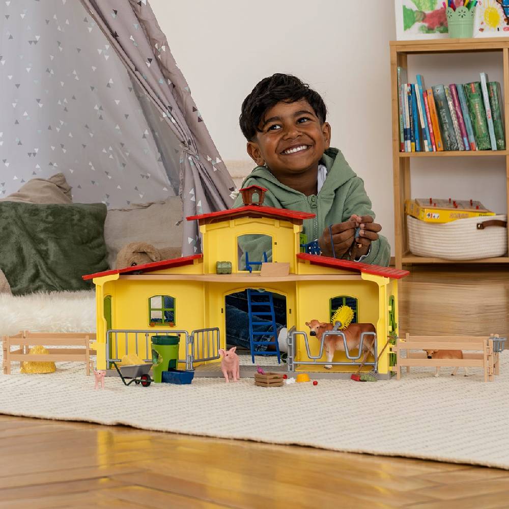 Schleich Großer Stall mit Tieren und Zubehör Bis zu 60% Rabatt