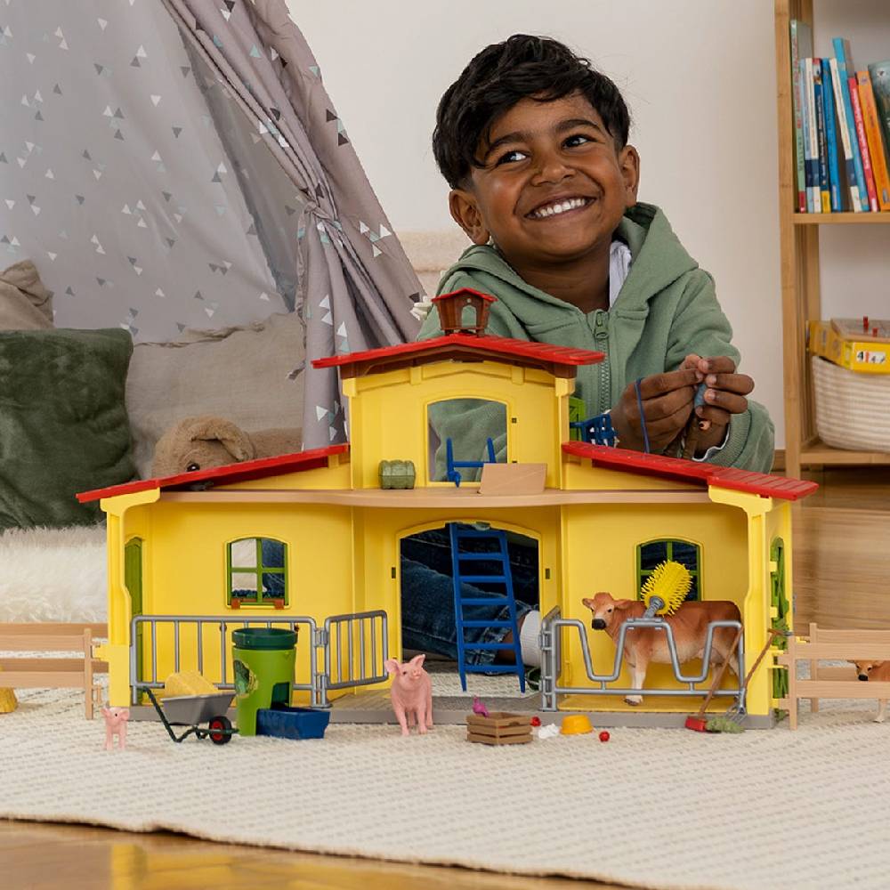 Schleich Großer Stall mit Tieren und Zubehör Bis zu 60% Rabatt