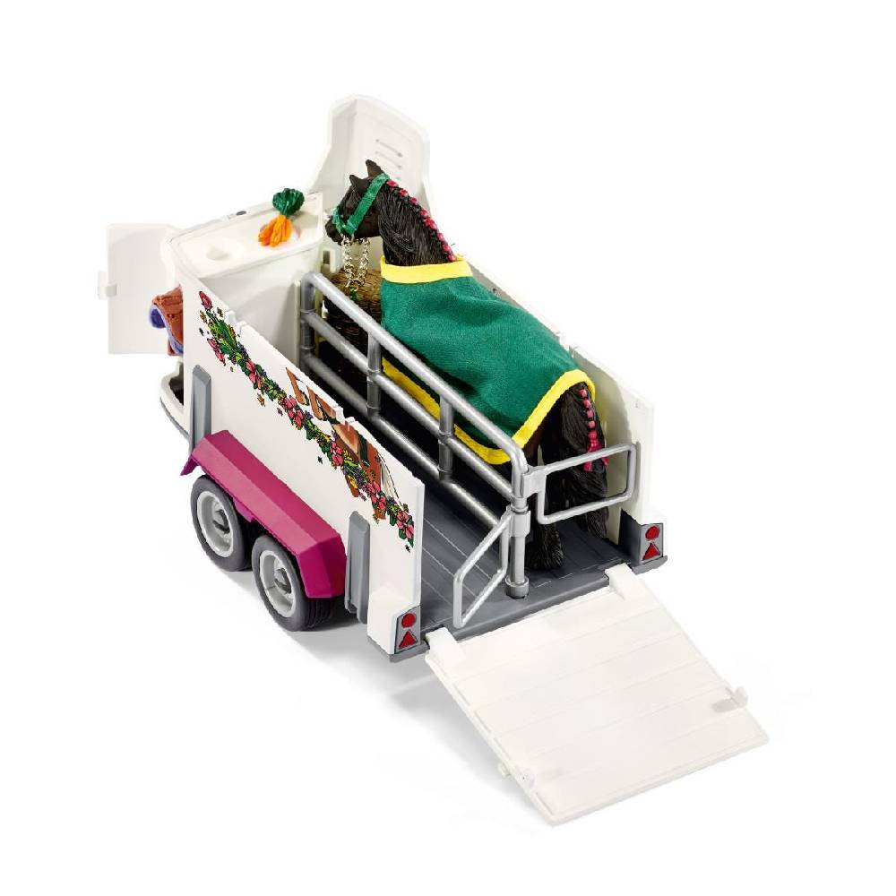 Schleich Pick-up mit Pferdeanhänger Discount Store für neue Produkte