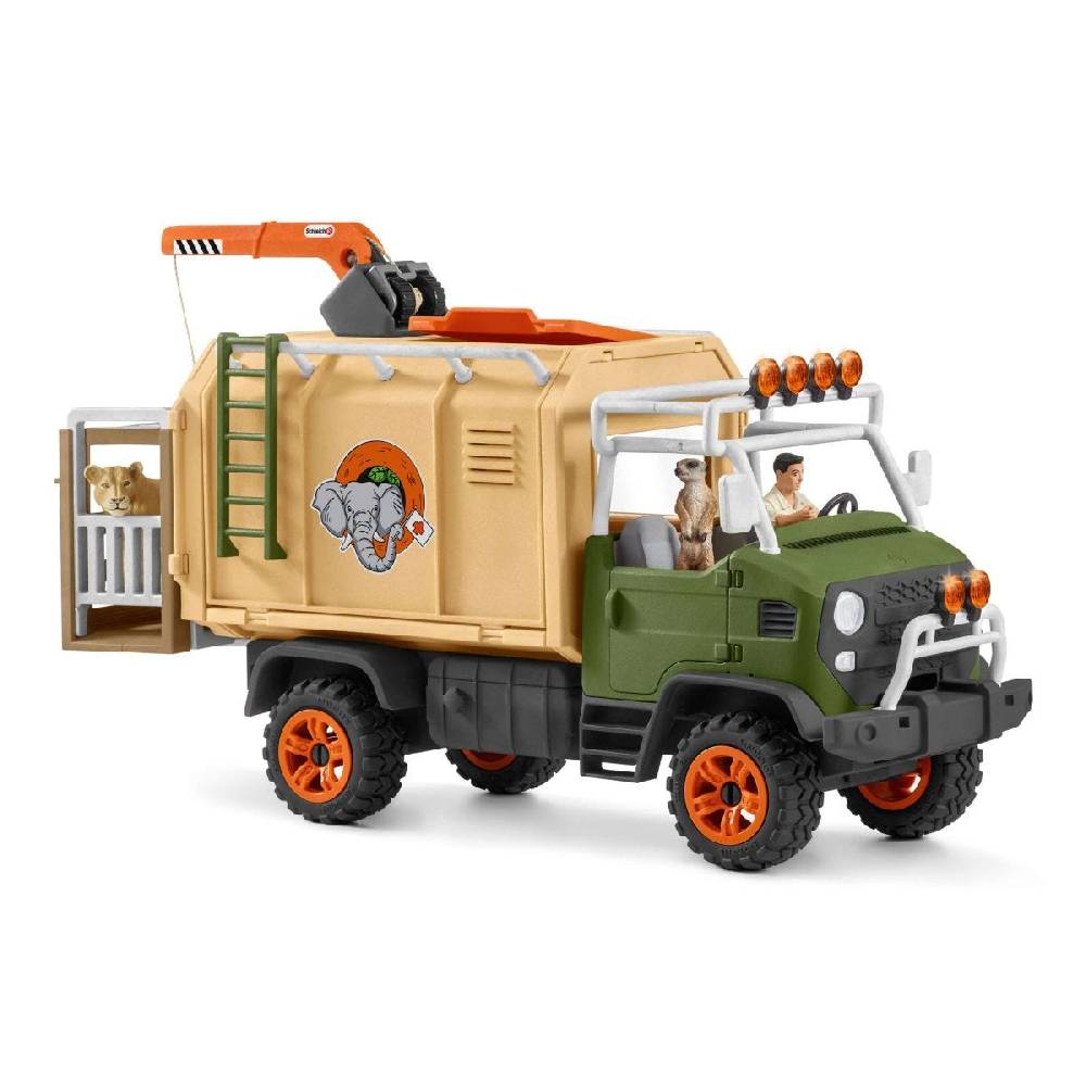 Schleich Großer Truck Tierrettung Im Verkauf