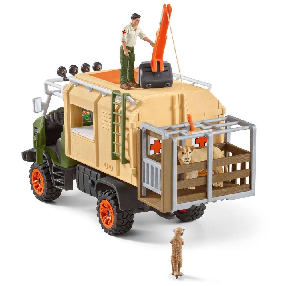 Schleich Großer Truck Tierrettung Im Verkauf