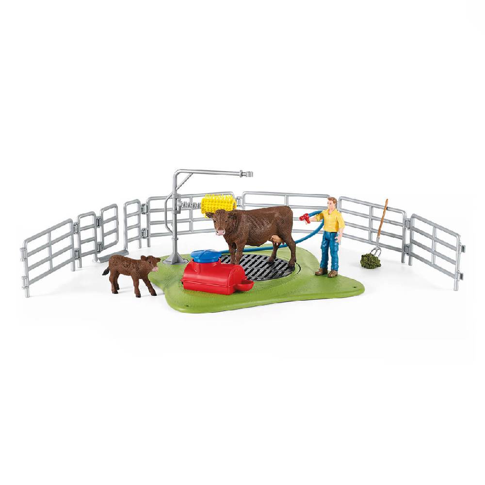 Schleich Kuh Waschstation