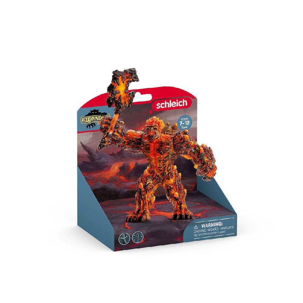 Schleich Lava Golem mit Waffe Fabrik Onlineshop