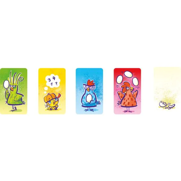 Schmidt Spiele Drei Magier®: Henrys Hennen, Kartenspiel Lagerräumung