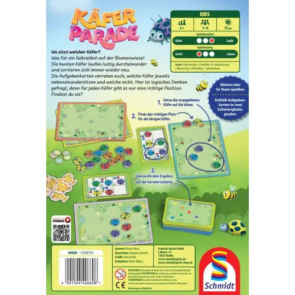 Schmidt Spiele Käferparade, Kinderspiel Neueste Mode