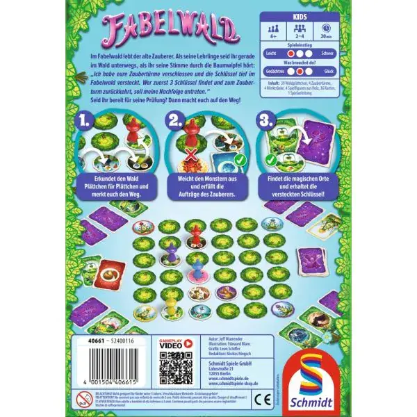 Schmidt Spiele Fabelwald, Kinderspiel Online Outlet