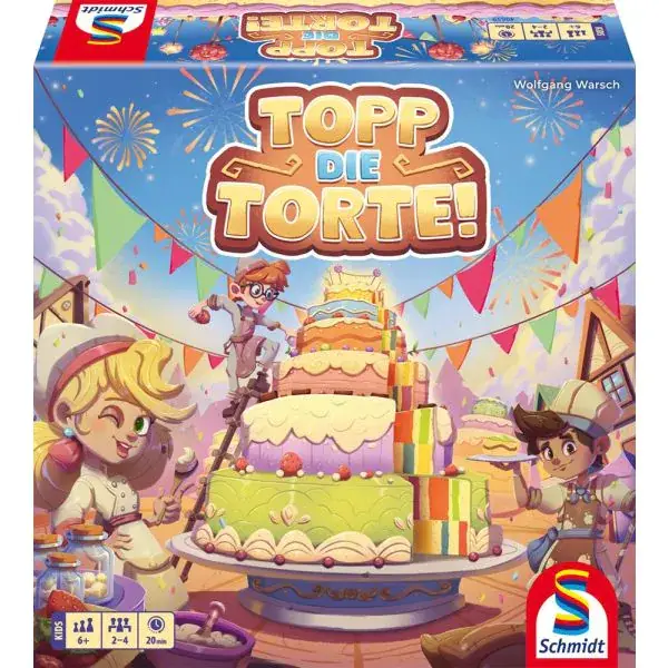 Schmidt Spiele Topp die Torte!, Kinderspiel