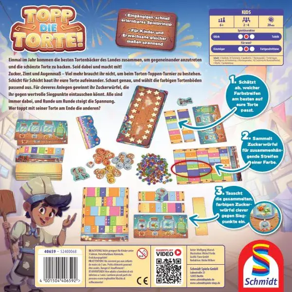 Schmidt Spiele Topp die Torte!, Kinderspiel Exklusive Angebote