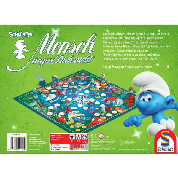 Schmidt Spiele Mensch ärgere Dich nicht® – Die Schlümpfe Bestseller