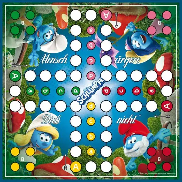 Schmidt Spiele Mensch ärgere Dich nicht® – Die Schlümpfe Bestseller