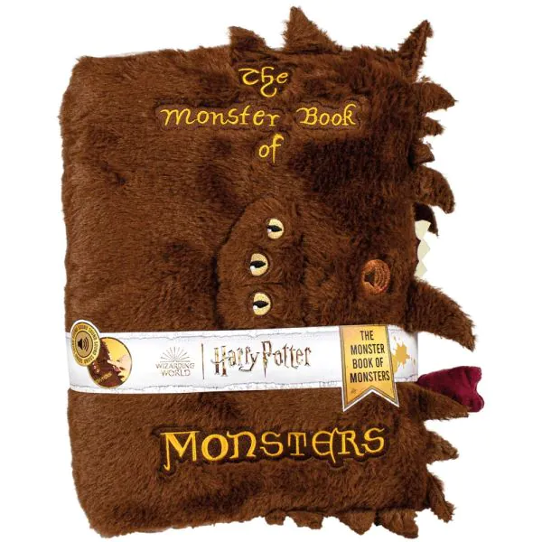 Schmidt Spiele Harry Potter: Monsterbuch inkl. Sound, 26 cm, Plüsch
