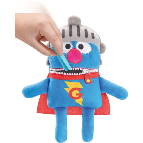 Schmidt Spiele Sesamstrasse®: Sorgenfresser, Super-Grobi, 34 cm, Plüsch Letzter Tag