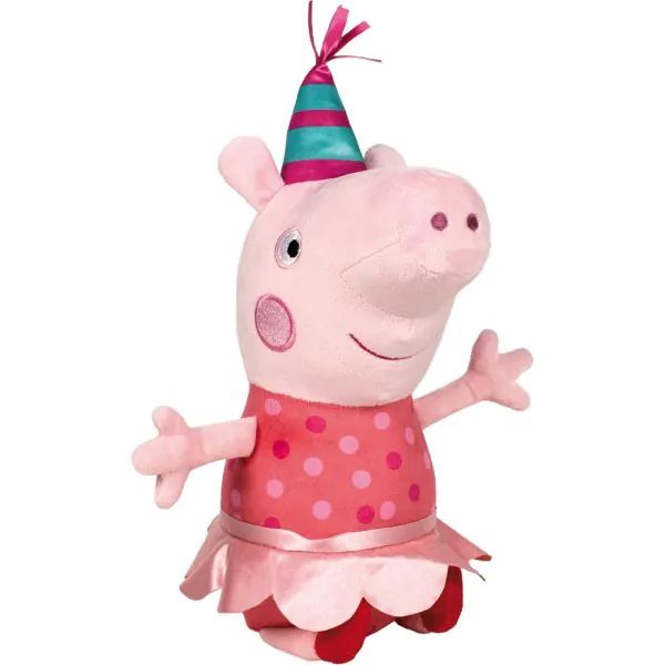 Schmidt Spiele Peppa Pig: Peppa Wutz Party, 38 cm, Plüsch