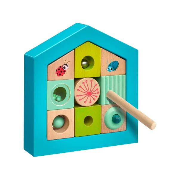 Schmidt Spiele TULIP'S GARDEN by SELECTA® Kleinkindwelt: Entdeckersteine Insektenhotel, 11 Teile Bis zu 55% Rabatt