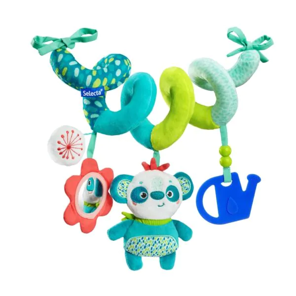 Schmidt Spiele TULIP'S GARDEN by SELECTA® Soft Toy: Activity-Spirale Tulip, 34 cm