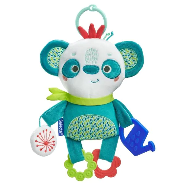 Schmidt Spiele TULIP'S GARDEN by SELECTA® Soft Toy: Activity-Anhänger Tulip, 29 cm